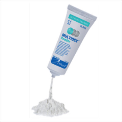 Multidex® Apósito de llenado hidrofílico en polvo
